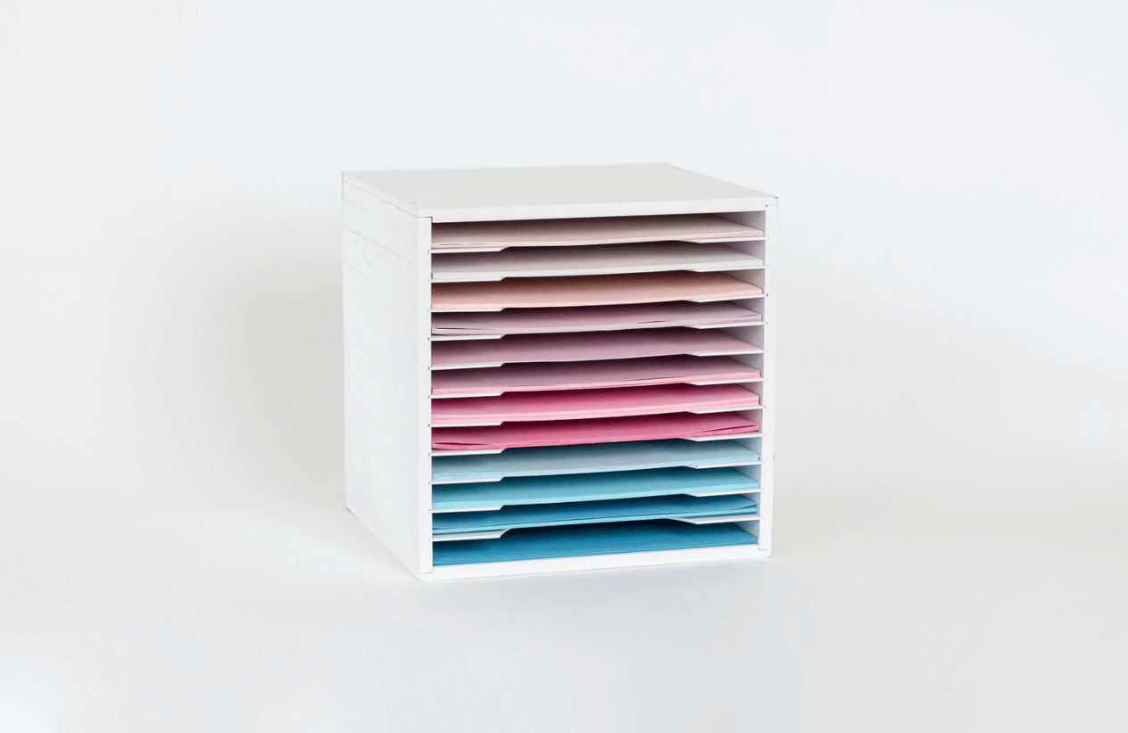 The 12x12 Paper Storage Solution You NEED!