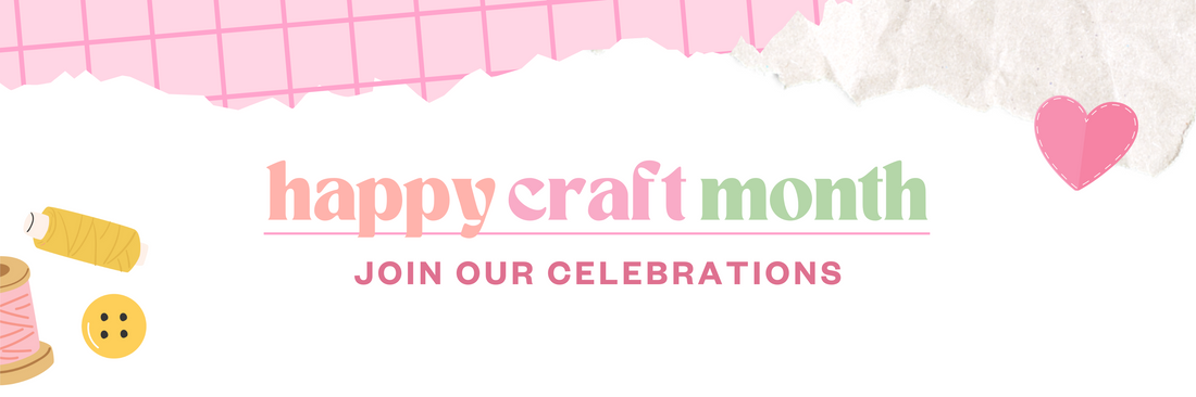 Celebrate National Craft Month with Create Room and Paper Source!