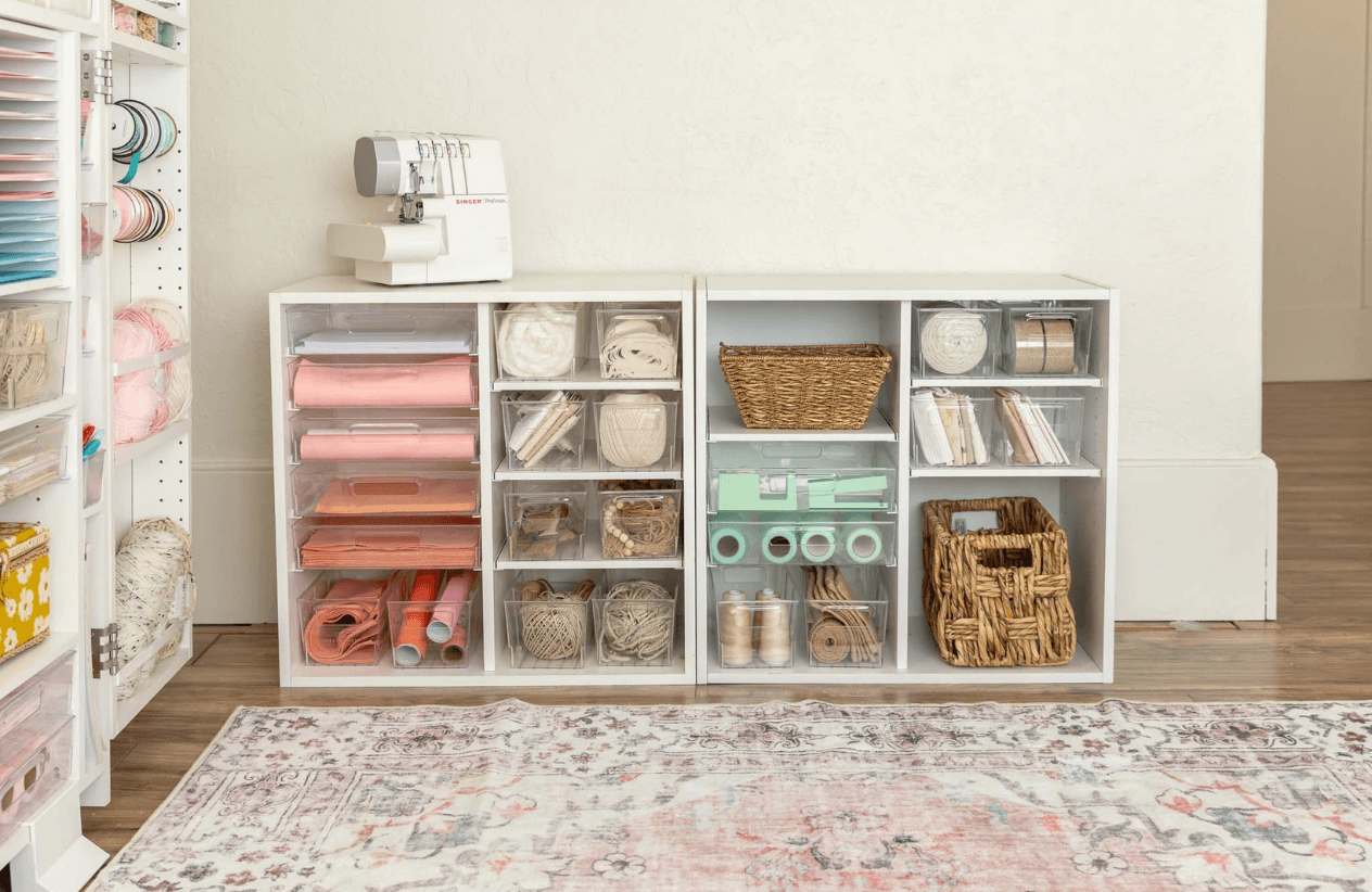 Craft Room Organization with Create Room Cubby