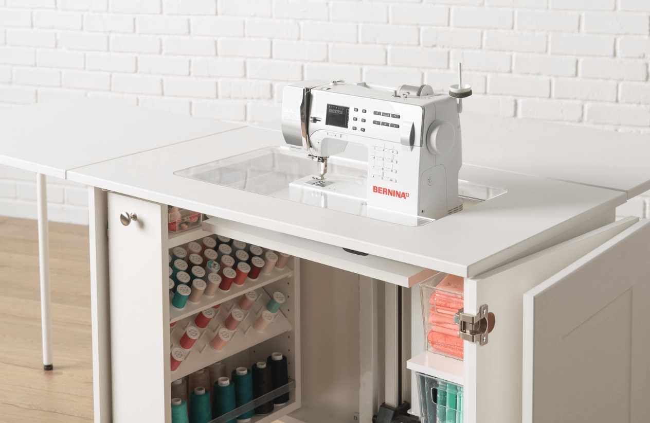 I converted a closet to a standup sewing station : r/sewing