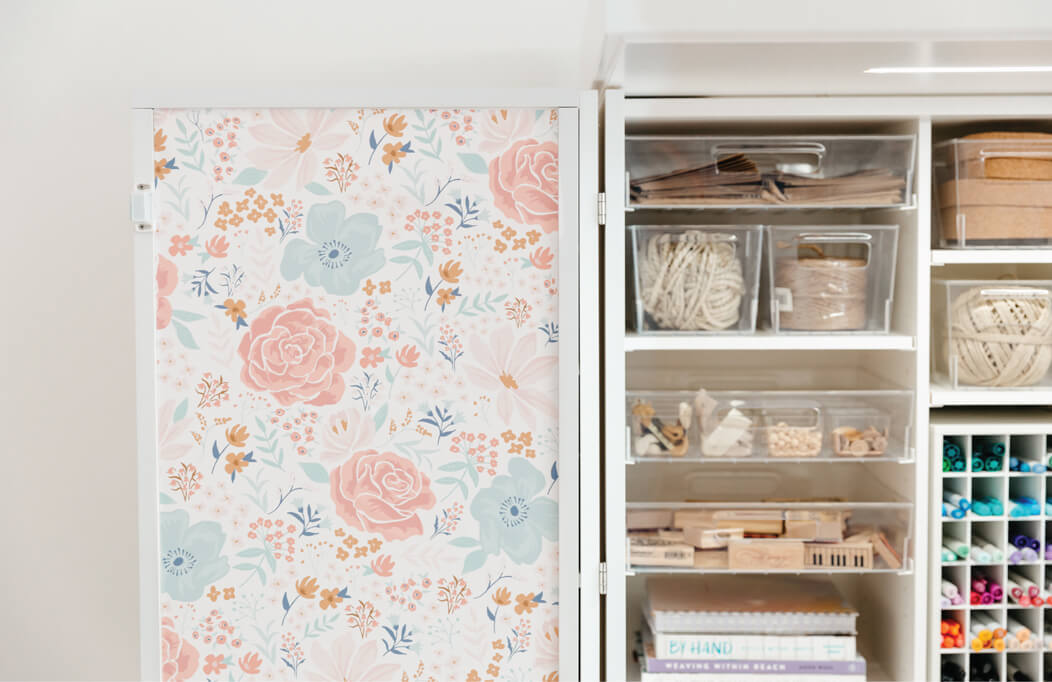 Riotous Wallpaper in Closets, Cupboards, and Drawers: Remodeling 101 -  Remodelista